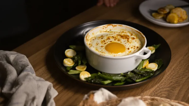 Besoin d’un repas express ? Ces œufs cocotte au chèvre sont prêts en moins de 15 minutes