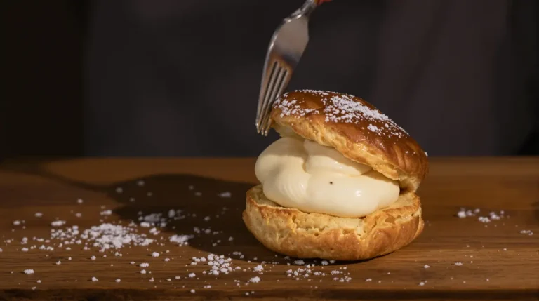 Ces choux à la crème pâtissière sont une tuerie : coques super légères, crème vanille ultra lisse