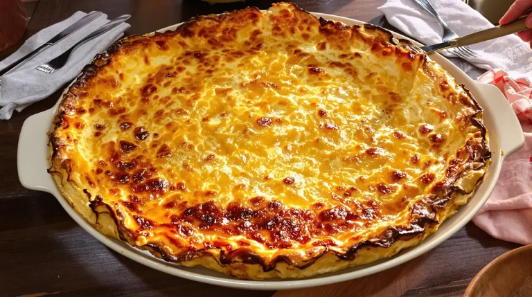 « Fini de surveiller la poêle » : cette crêpe salée au four, à découper comme un gâteau, régale toute la tablée